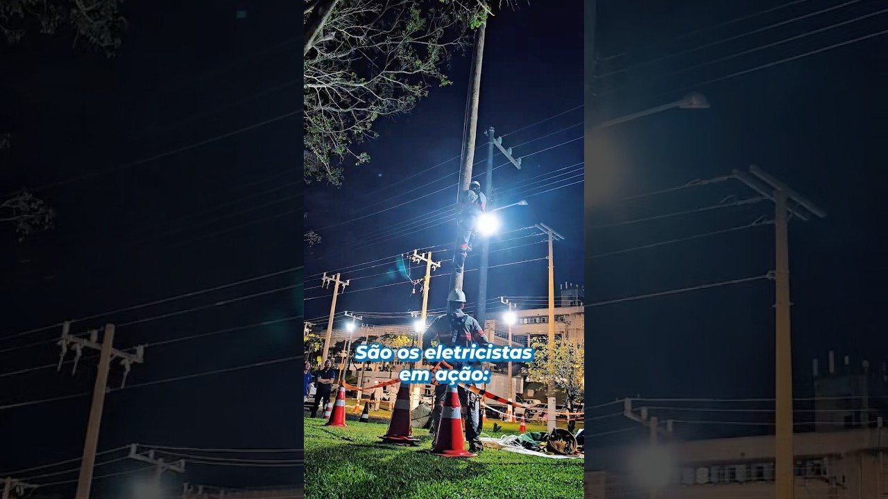 Energia que move a cidade, coragem que inspira! #OrgulhoDeSerEletricista #EnergiaQueTransforma