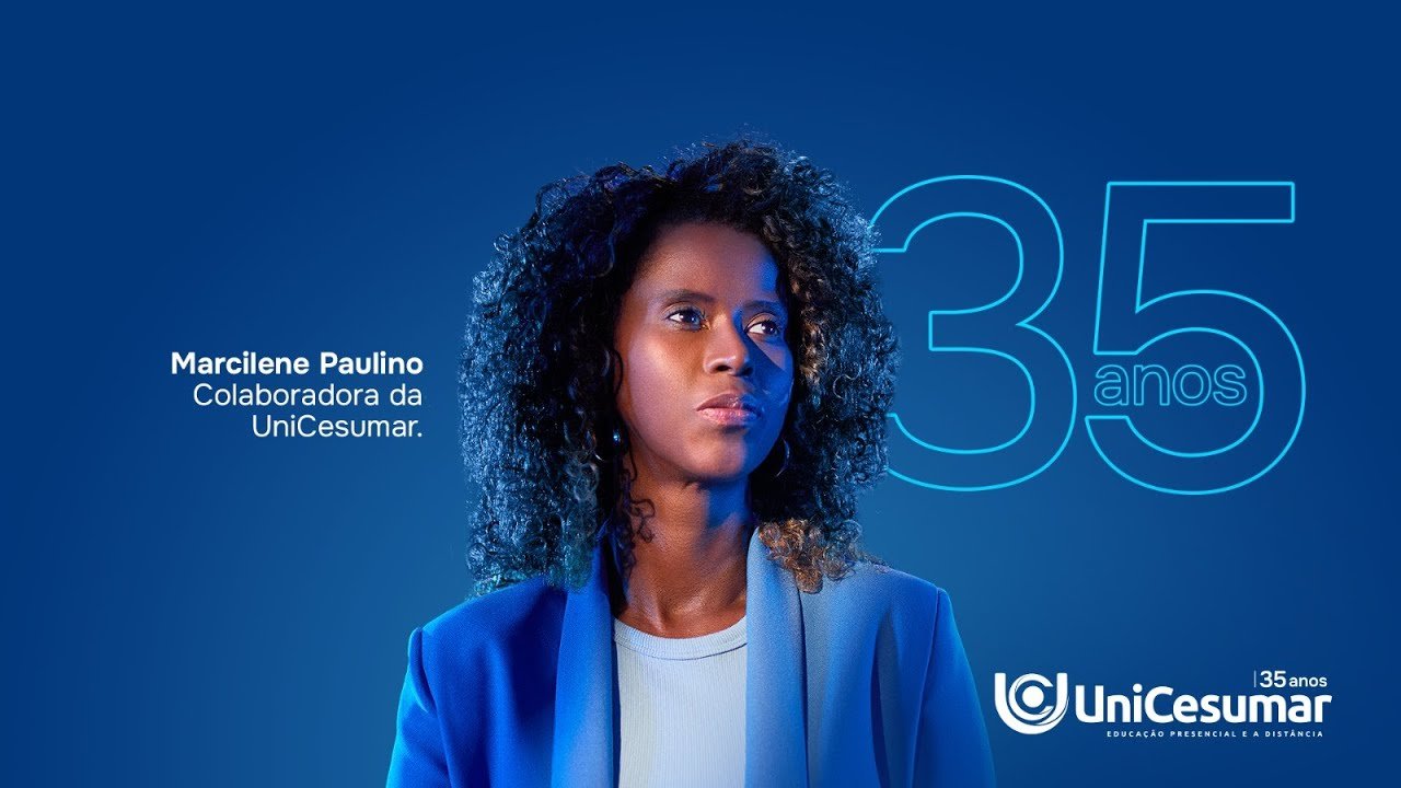 UniCesumar 35 anos: investir no melhor é que coloca a educação no amanhã.