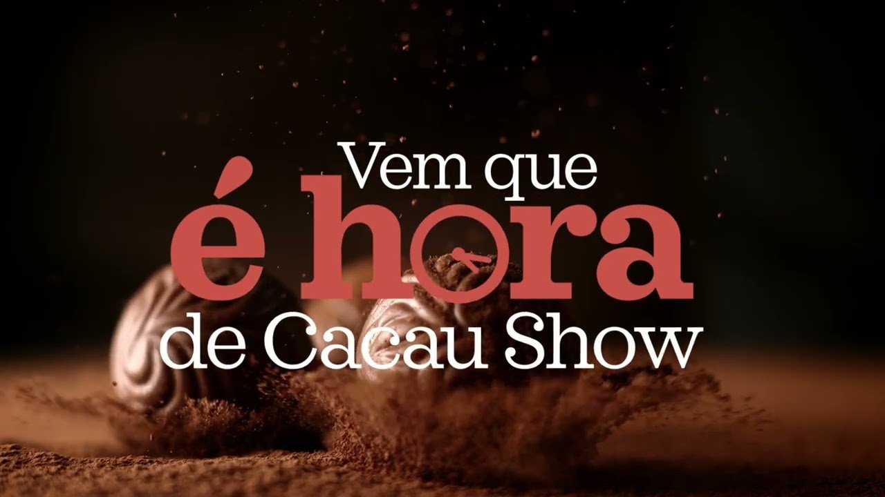 É hora de Cacau Show com ofertas deliciosas.