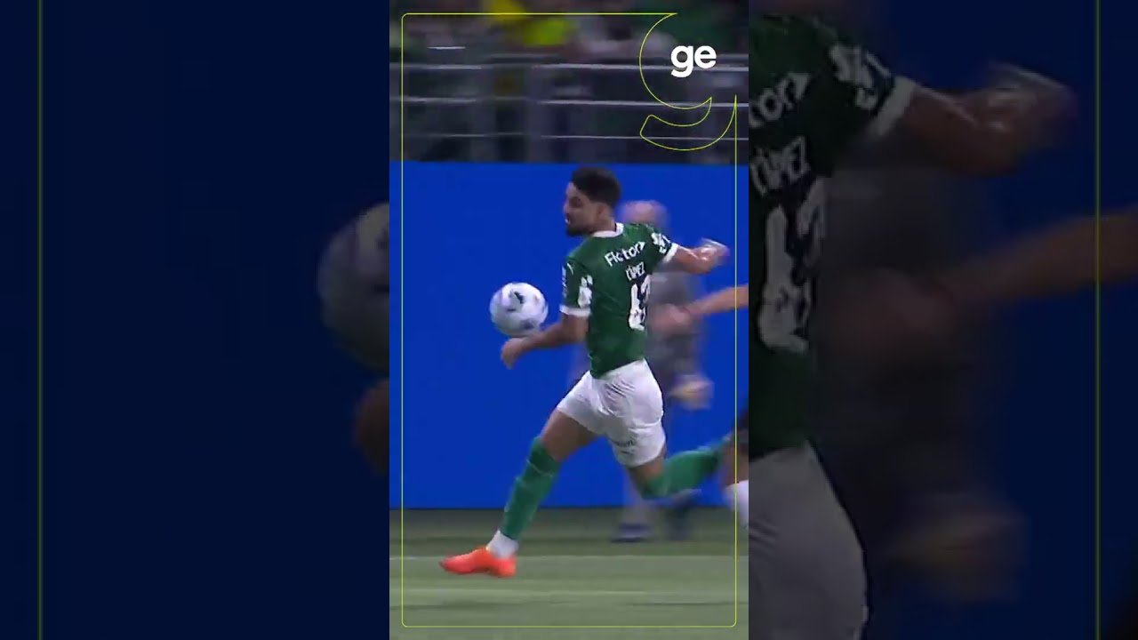 QUE CANETA DO FLACO! | PALMEIRAS X SANTOS | #shorts | ge tv