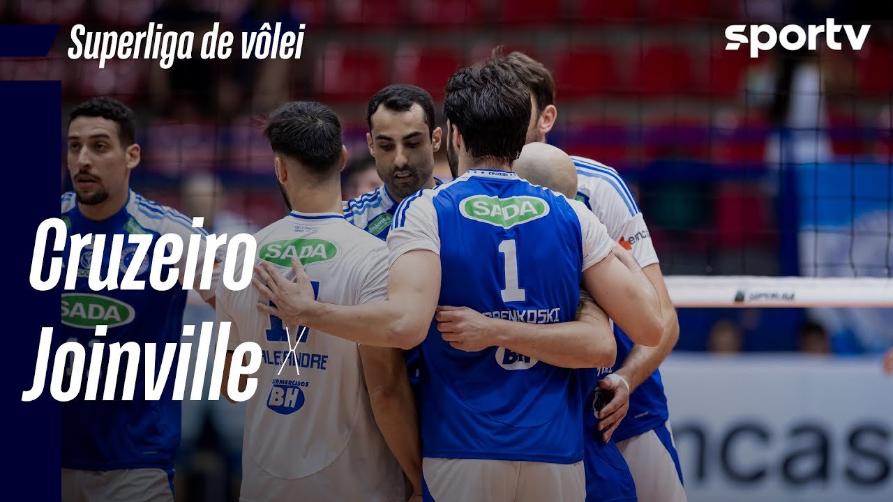 CRUZEIRO 3 X 1 JOINVILLE | MELHORES MOMENTOS | RODADA 10 | SUPERLIGA MASCULINA DE VÔLEI | sportv