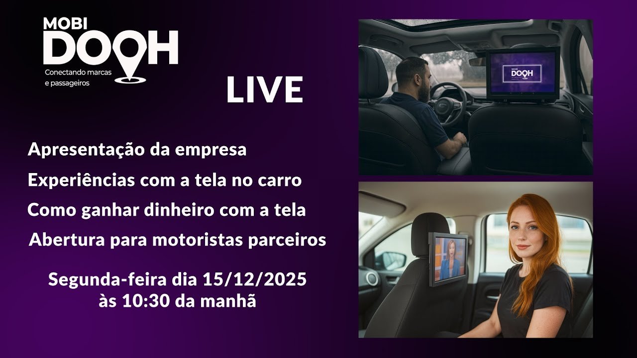 Prospecção de motorista MobiDooH