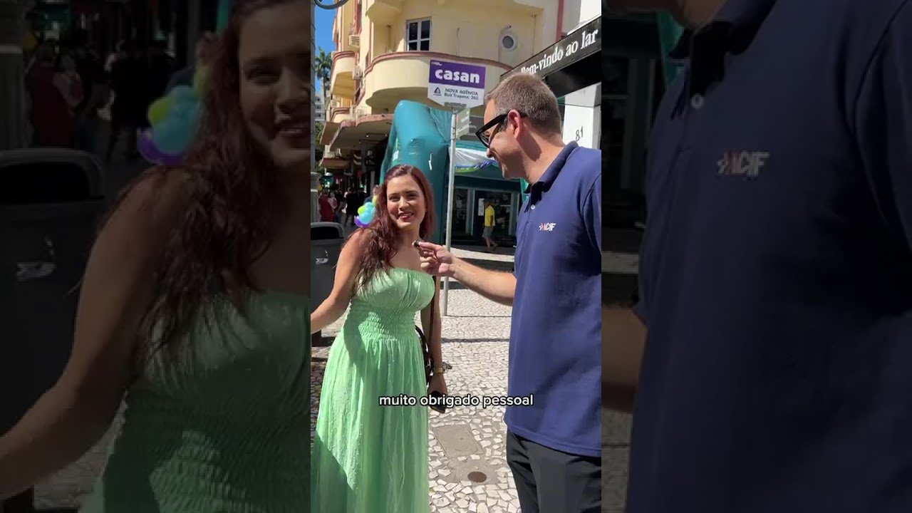 Como foi participar da ação na Felipe Schmidt?