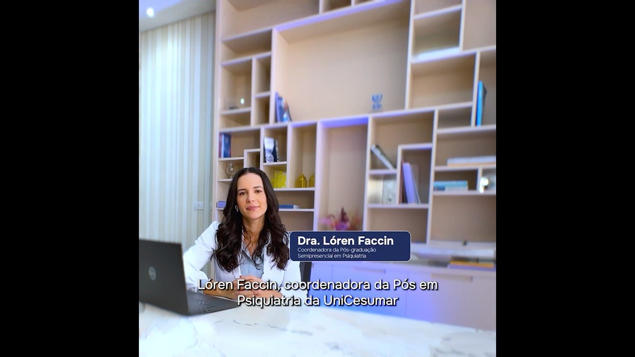 Vá além da teoria: Pós-graduação em Psiquiatria | UniCesumar