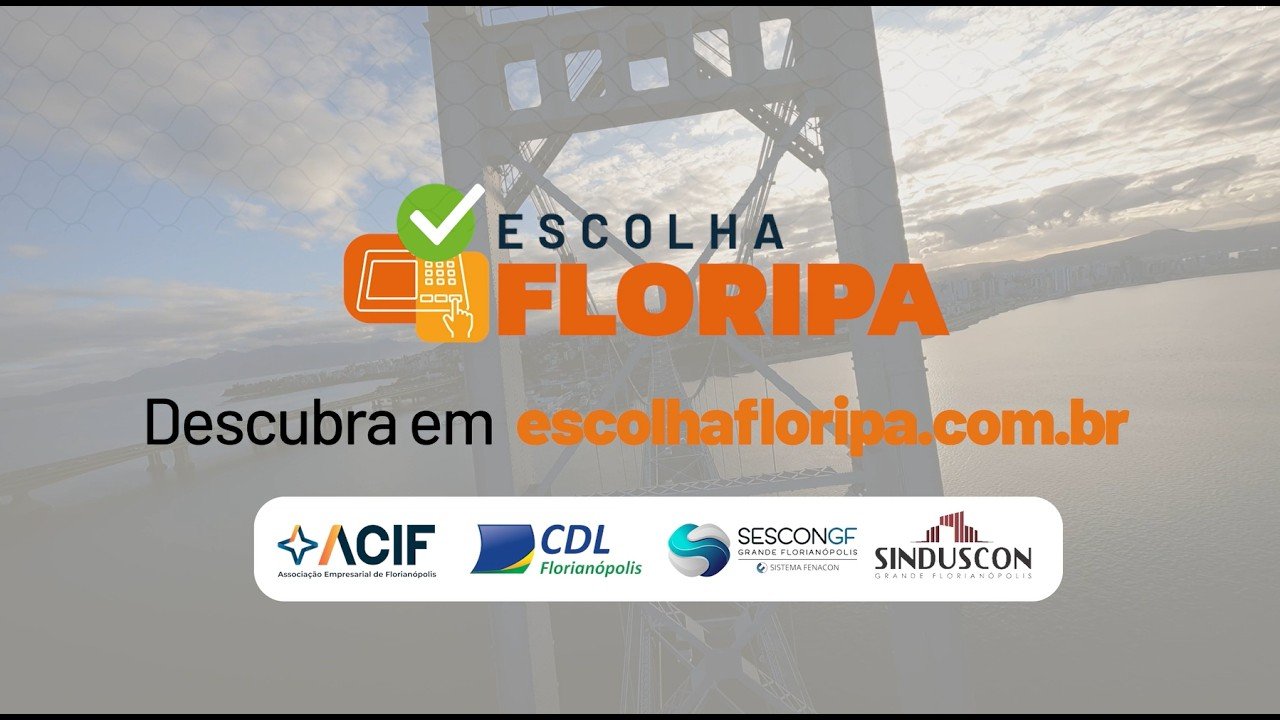 Lançamento da campanha Escolha Floripa 2026