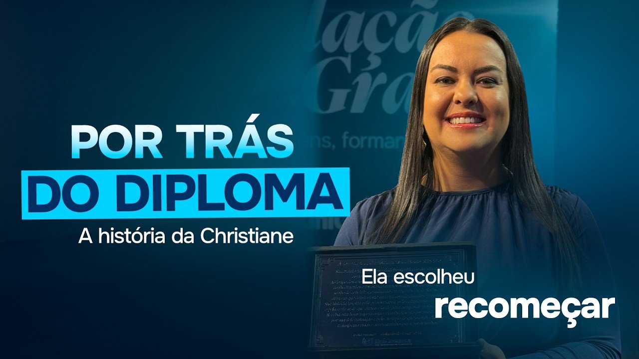Ela recomeçou aos 30 e mudou de carreira | Por Trás do Diploma